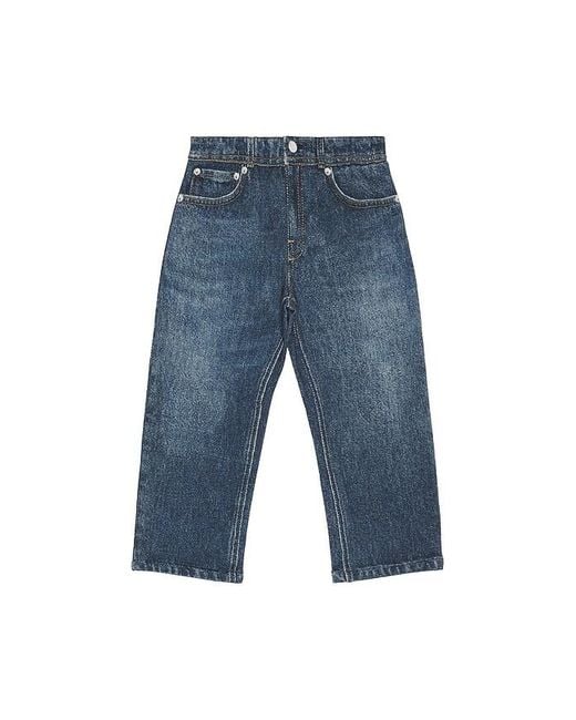 Rag & Bone Blue Mini Miramar Wide Leg