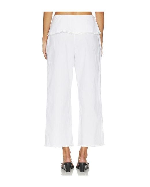L'academie White 'Academie Marithe Pant