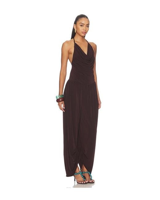 Lovers + Friends Brown Lupa Jumpsuit