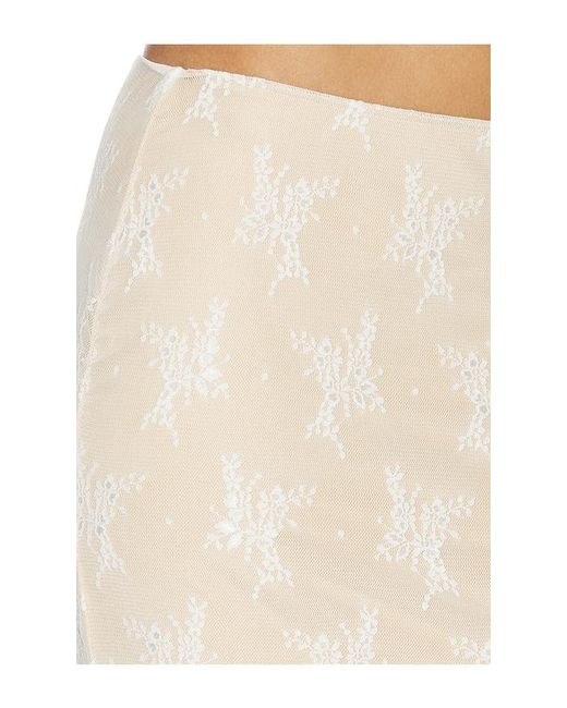 Tiger Mist White Karolina Maxi Skirt