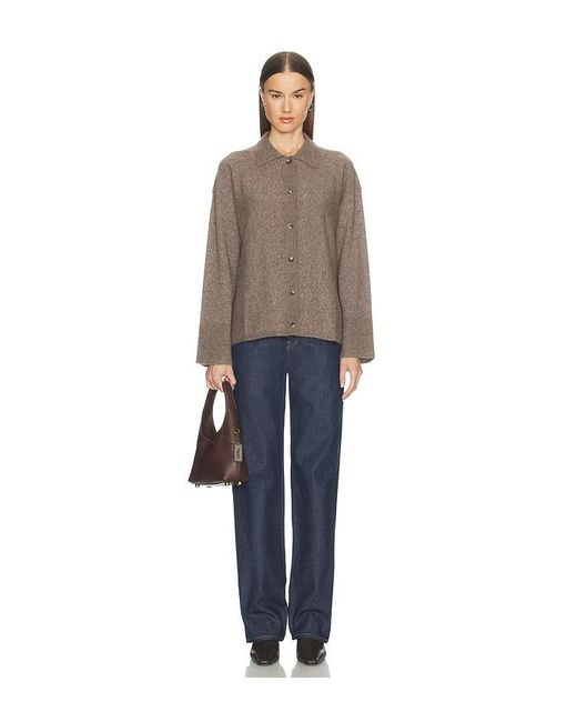 La Ligne Brown Fluffy Jane Jacket