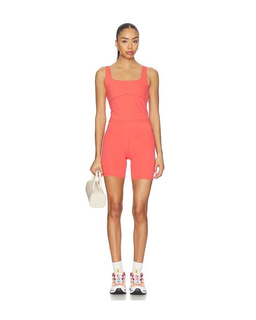 vuori Pink All The Form Tank