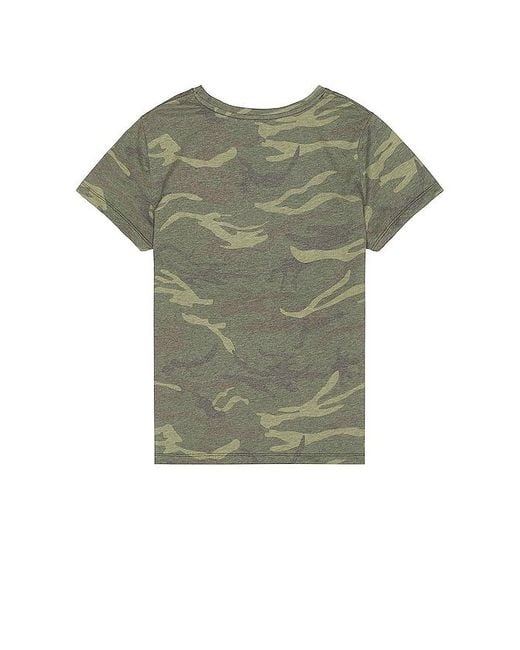 Jaded London Green Low Life Camo T-shirt for men