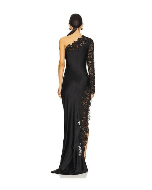 MAJORELLE Black Saskia Gown