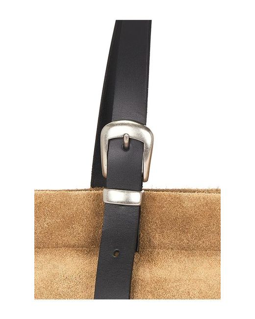 AllSaints Brown Haven Suede Tote for men