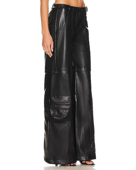 Amanda Uprichard Black Lucas Pants