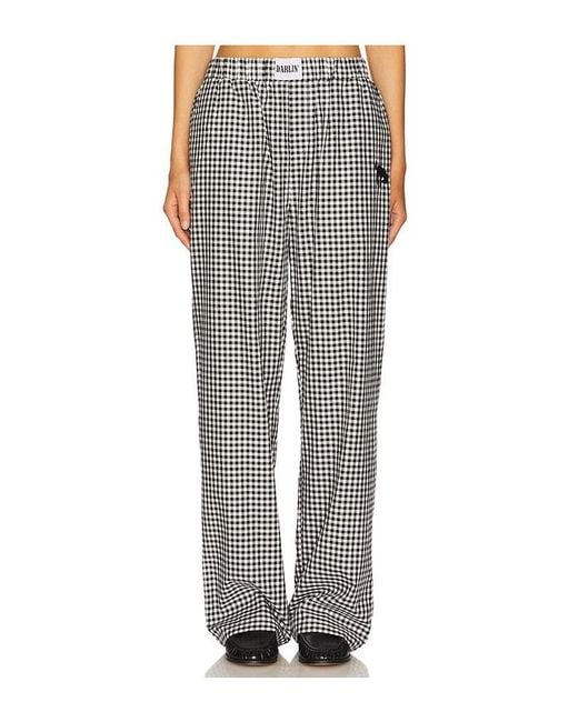 Darling Gray Gingham Pant