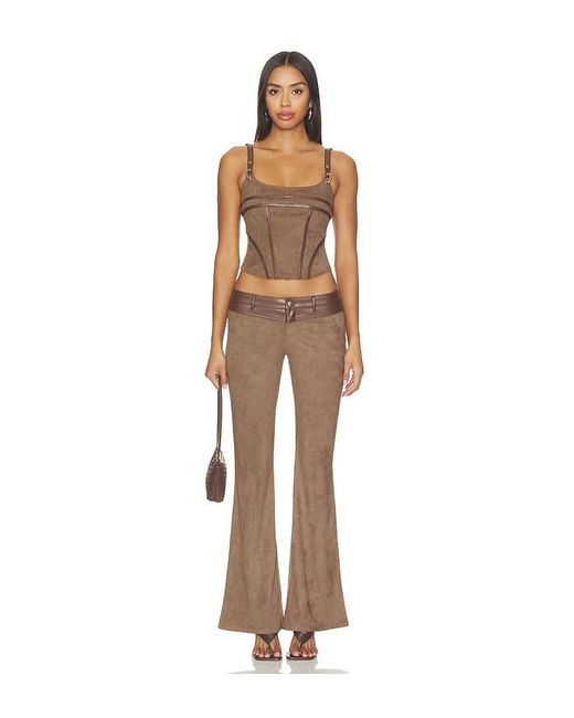 I.AM.GIA Natural Viviane Suede Pant