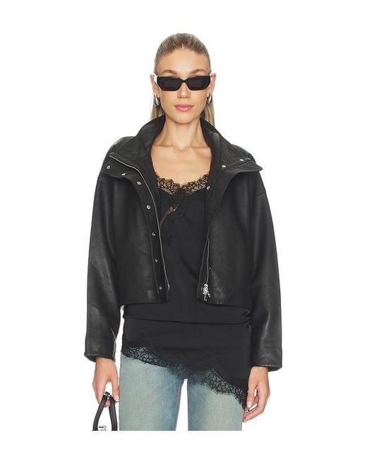AllSaints Black Ryder Jacket