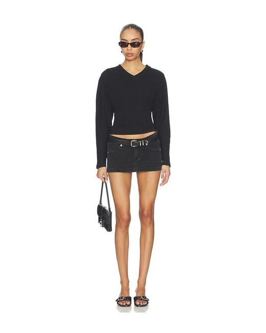 A.Brand Blue 00 Mini Skirt