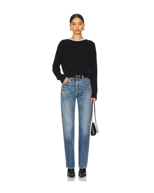 Citizens of Humanity Blue Baretta Relaxed Straight Jeans