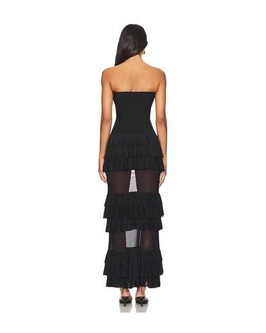 superdown Black Lorenza Maxi Dress