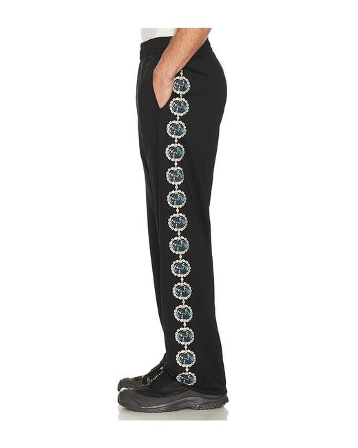 Pleasures Black Mythic Hope Track Pants for men