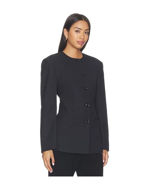 Anine Bing Black Huda Blazer