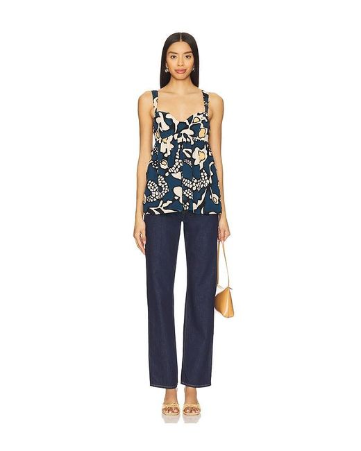 Ulla Johnson Blue Emira Tunic
