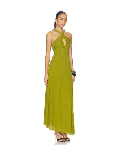 SOVERE White Alora Midi Dress