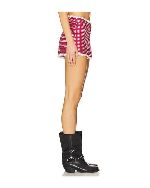 WeWoreWhat Pink Low Rise Hot Short