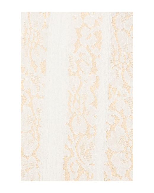 MORE TO COME White Annabelle Off Shoulder Maxi