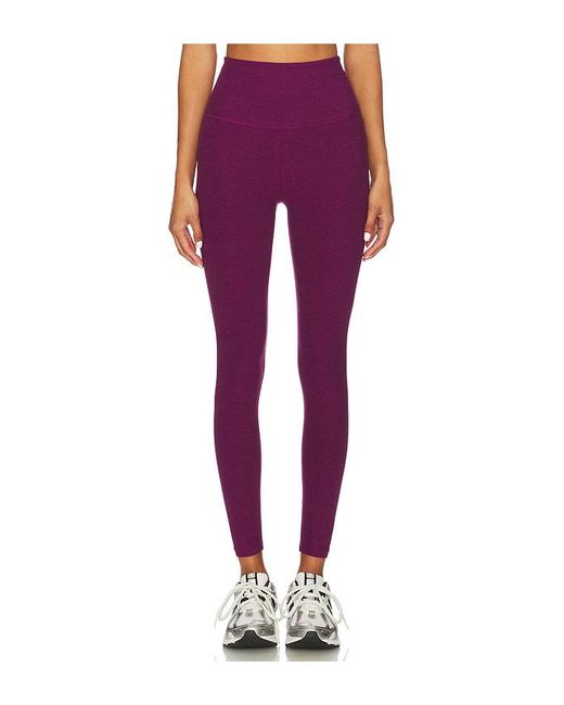 Beyond Yoga Red Leggings Caught