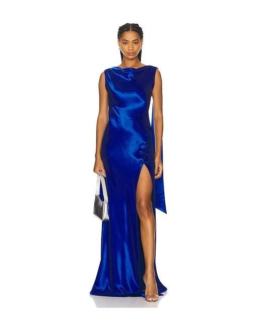 SAU LEE Blue Abendkleid Priscilla