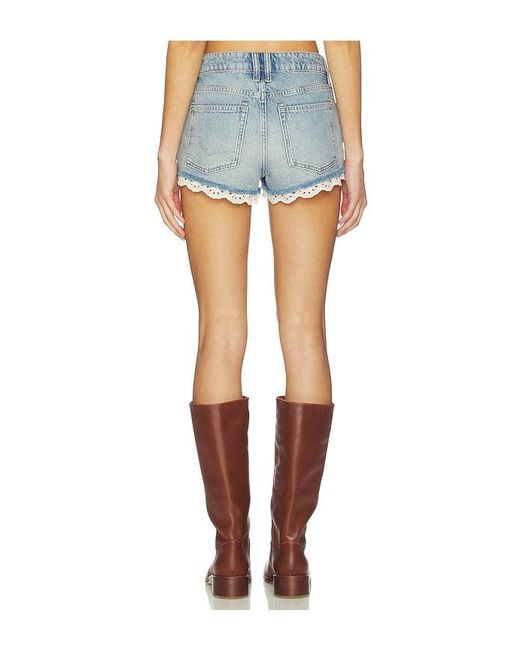 Free People Blue X We The Free Cali Lace Short