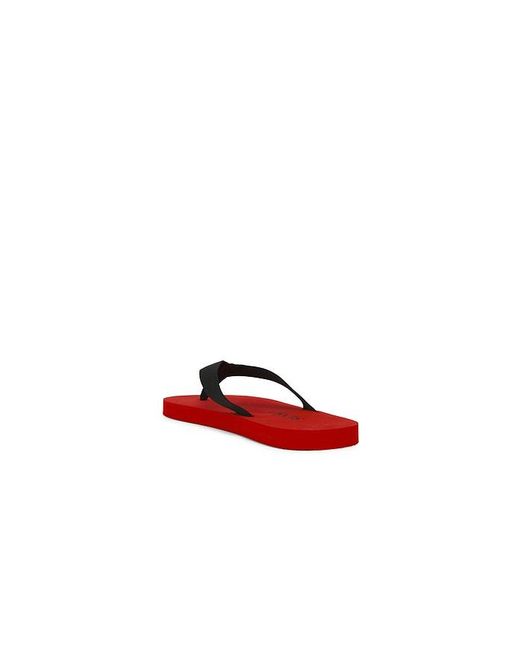 Senso Red Flip Flops Kenny