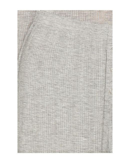 Negative Underwear White Whipped Track Pant