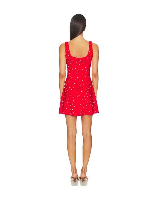 Tularosa Red Adalyn Mini Dress