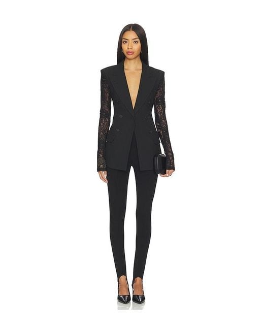 Smythe Black Lace Sleeve Not A Db Blazer