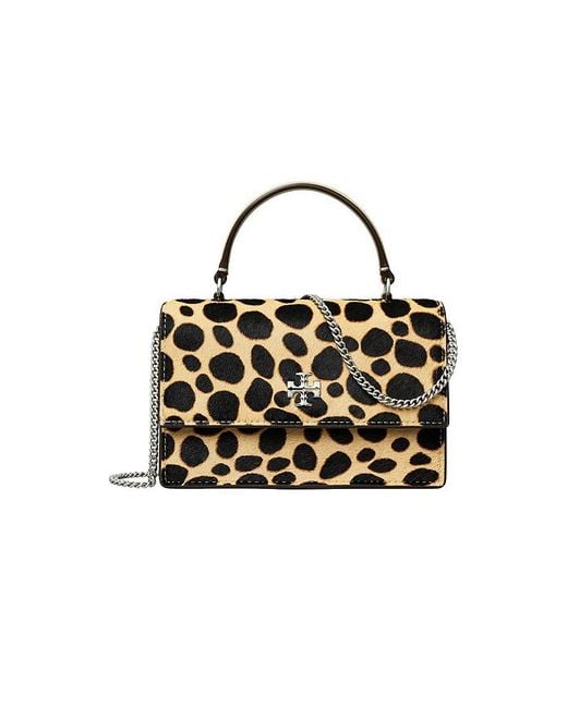 Tory Burch Black Geldbörse Mit Kettenhenkel Kira