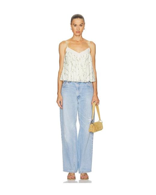 Veronica Beard Blue Mariale Top