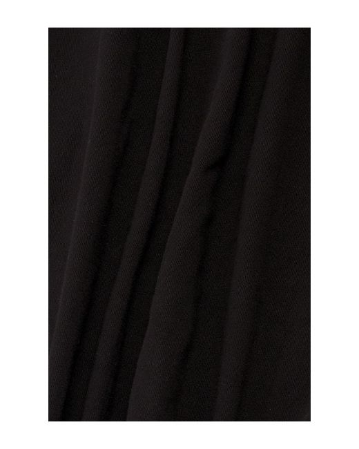GRLFRND Black Shrunken Zip Hoodie