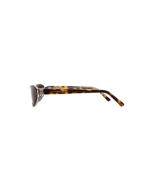 Lu Goldie Brown Alexe Sunglasses