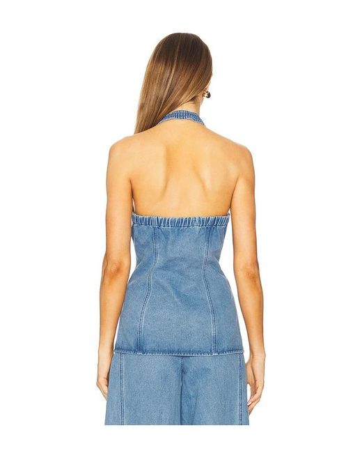 SOVERE Blue Everleigh Denim Tunic