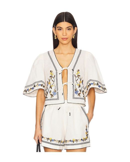 Scarlett Poppies White Freja Top