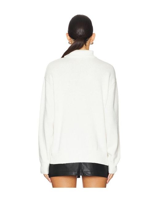 House of Harlow 1960 White X Revolve Clementina Turtleneck