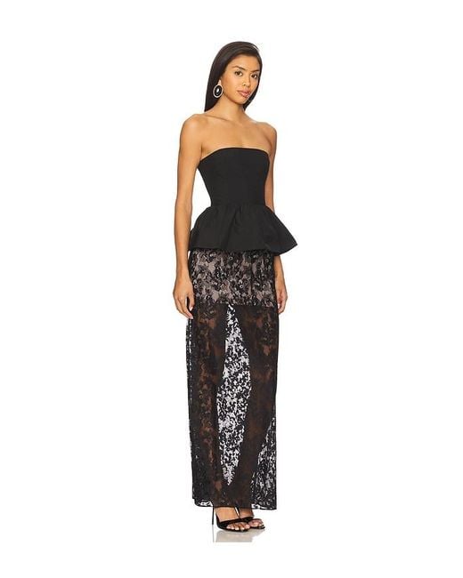 Amanda Uprichard Black X Revolve Cherise Dress