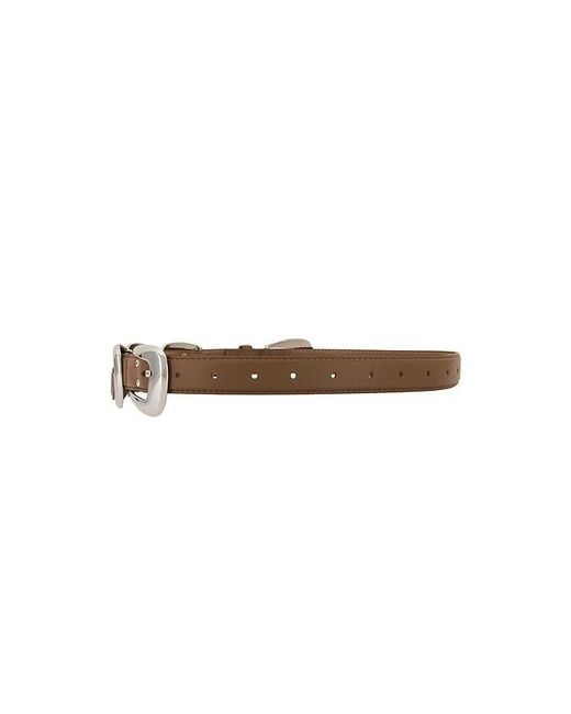ROKH White Multi Buckle Belt