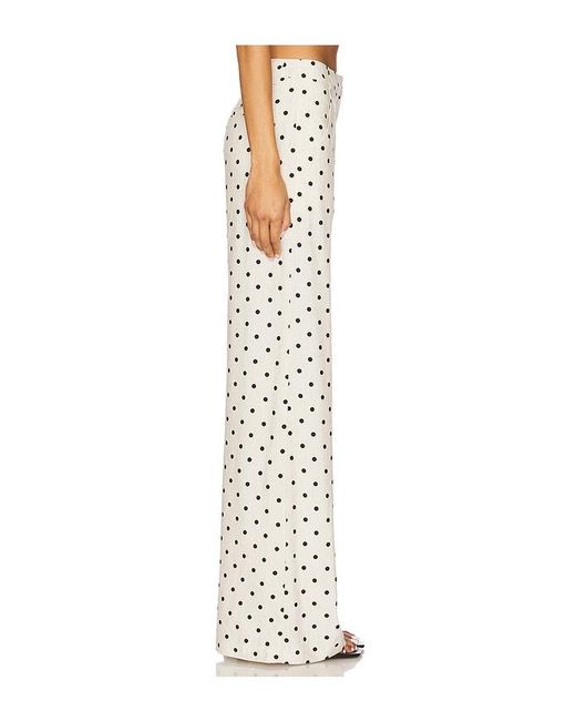 Amanda Uprichard White Saddler Pants