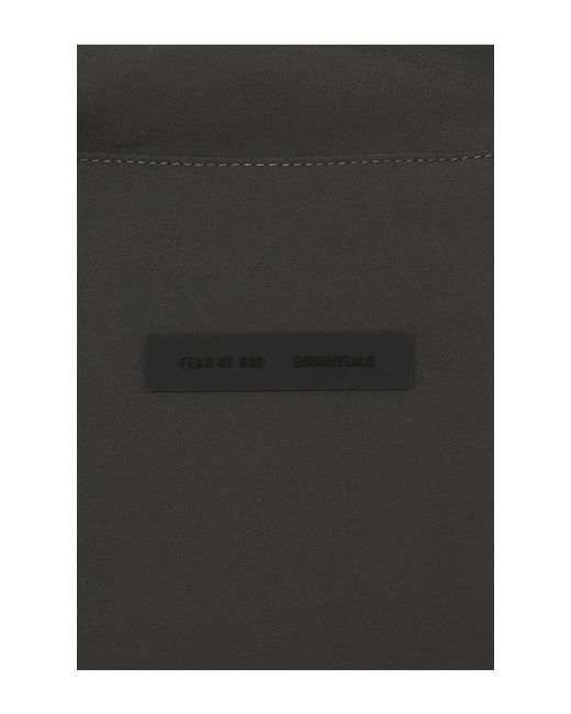 Fear Of God Gray Half Zip Track Jacket for men