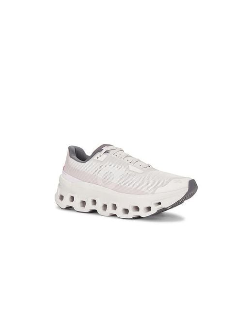 On Shoes White Cloudmster Void Sneaker