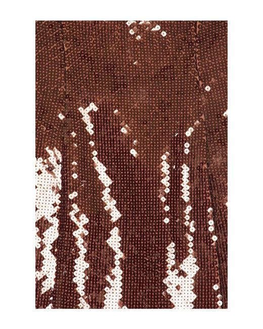 Bardot Multicolor Nevelle Sequin Halter Dress