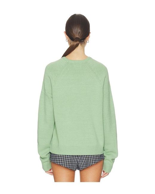 Show Me Your Mumu Green Off Duty Sweater