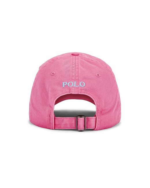 Polo Ralph Lauren Pink Chino Sport Cap for men