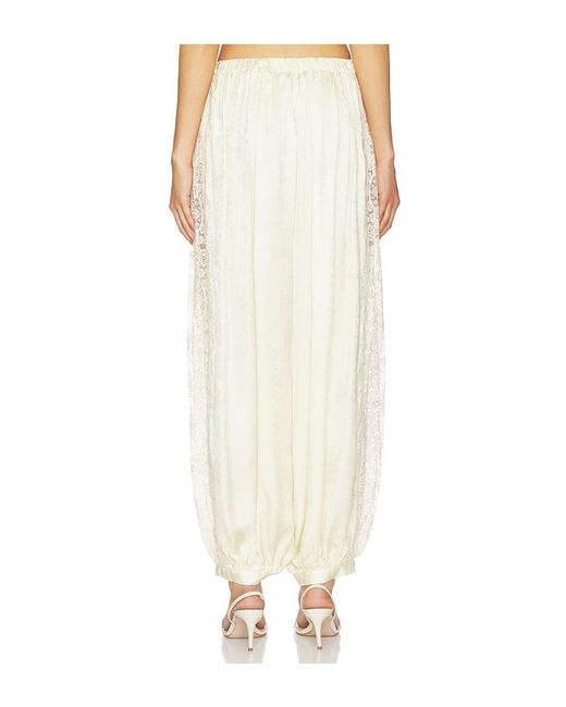 Sea White Ethel Solid Bloomer Pants