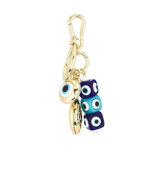 BaubleBar Blue Eyes For The Good Life Bag Charm