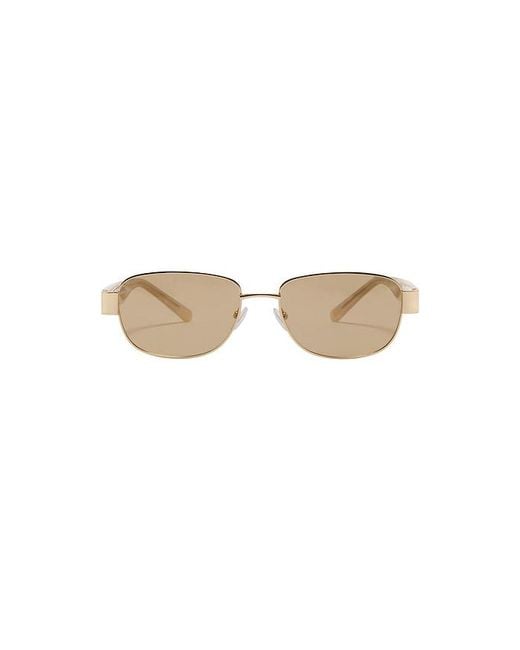 Banbe White The Addison Sunglasses