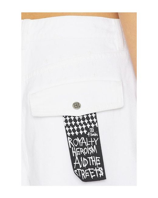 Ksubi White Cargo Barrel