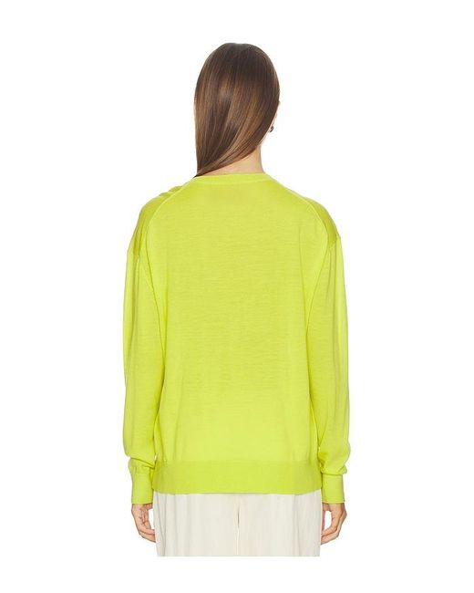 Polo Ralph Lauren Yellow Merino V Neck Sweater
