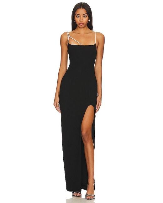 Nbd Black Evelyn Maxi Dress